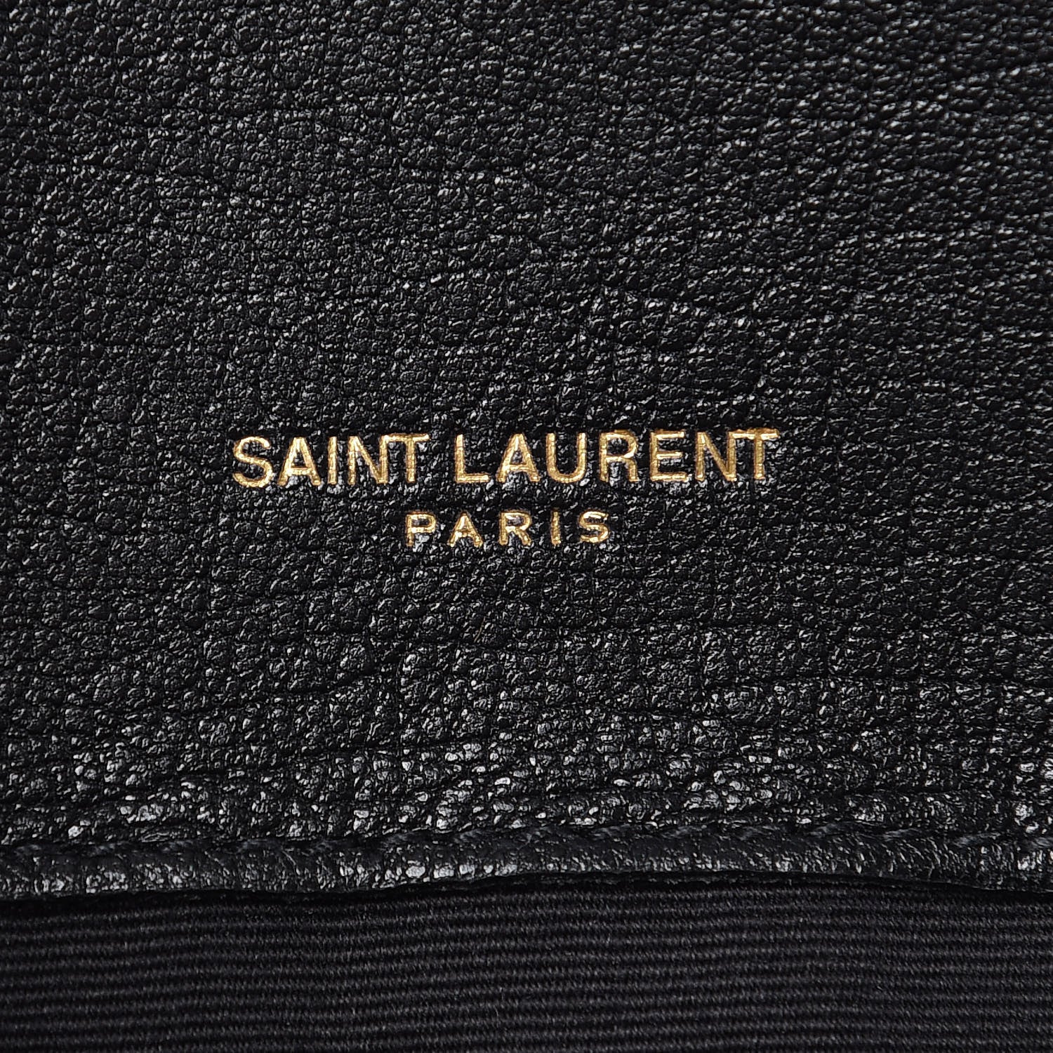 Saint Laurent Sheepskin Matelasse Chevron Monogram Medium College Bag Black 7 of 9