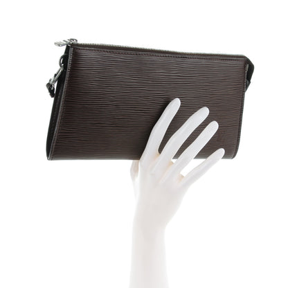 Louis Vuitton Epi Pochette Accessories 24 Moka 2 of 7