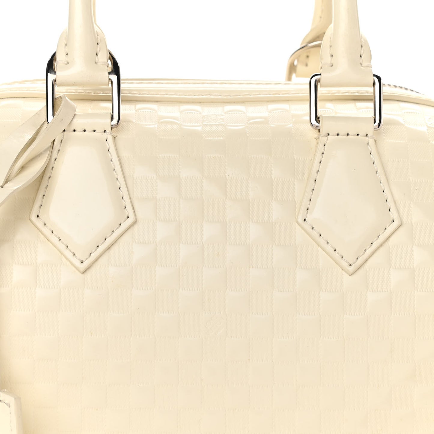 Damier Facette Speedy Cube MM Creme
