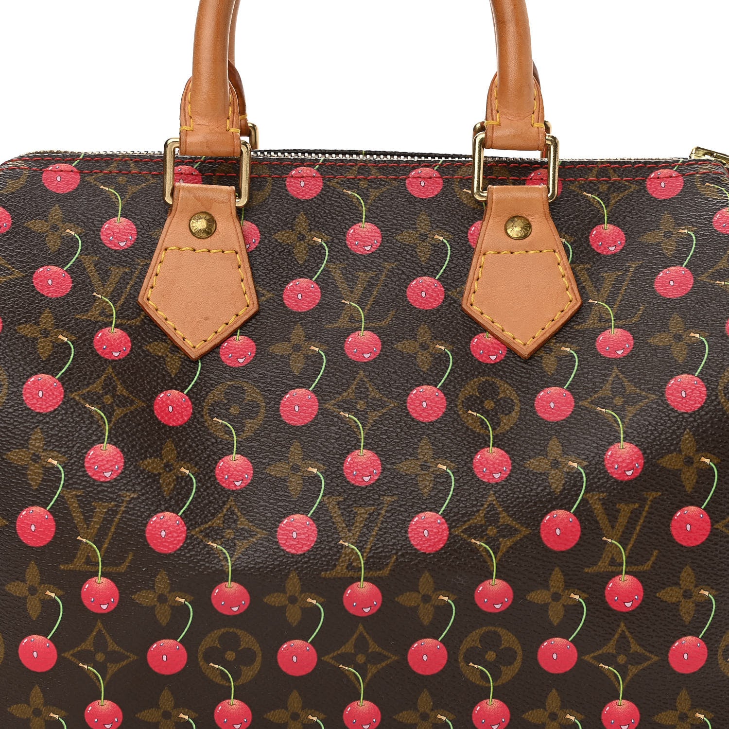 Louis Vuitton Monogram Cerises Speedy 25 8 of 12
