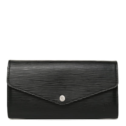 Louis Vuitton Epi Sarah Wallet NM Black 1 of 9