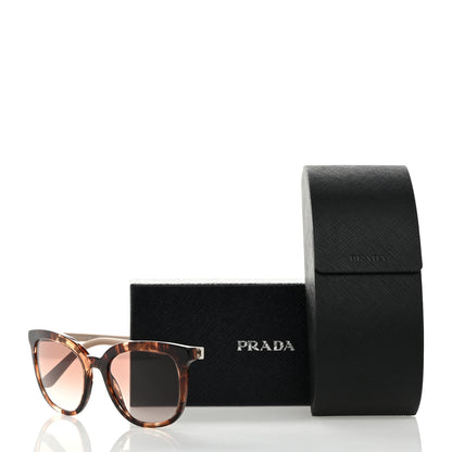 Prada Acetate Pillow Cat Eye Sunglasses SPR 03X Tortoise 8 of 8