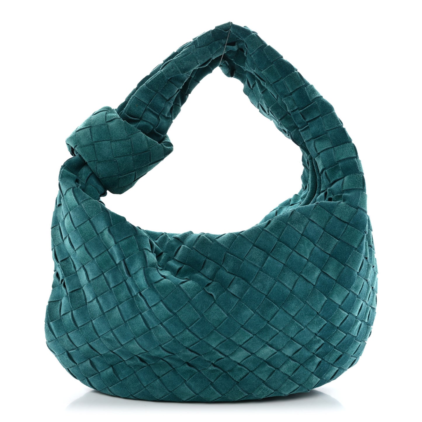 Suede Calfskin Intrecciato Teen Jodie Hobo Scuba