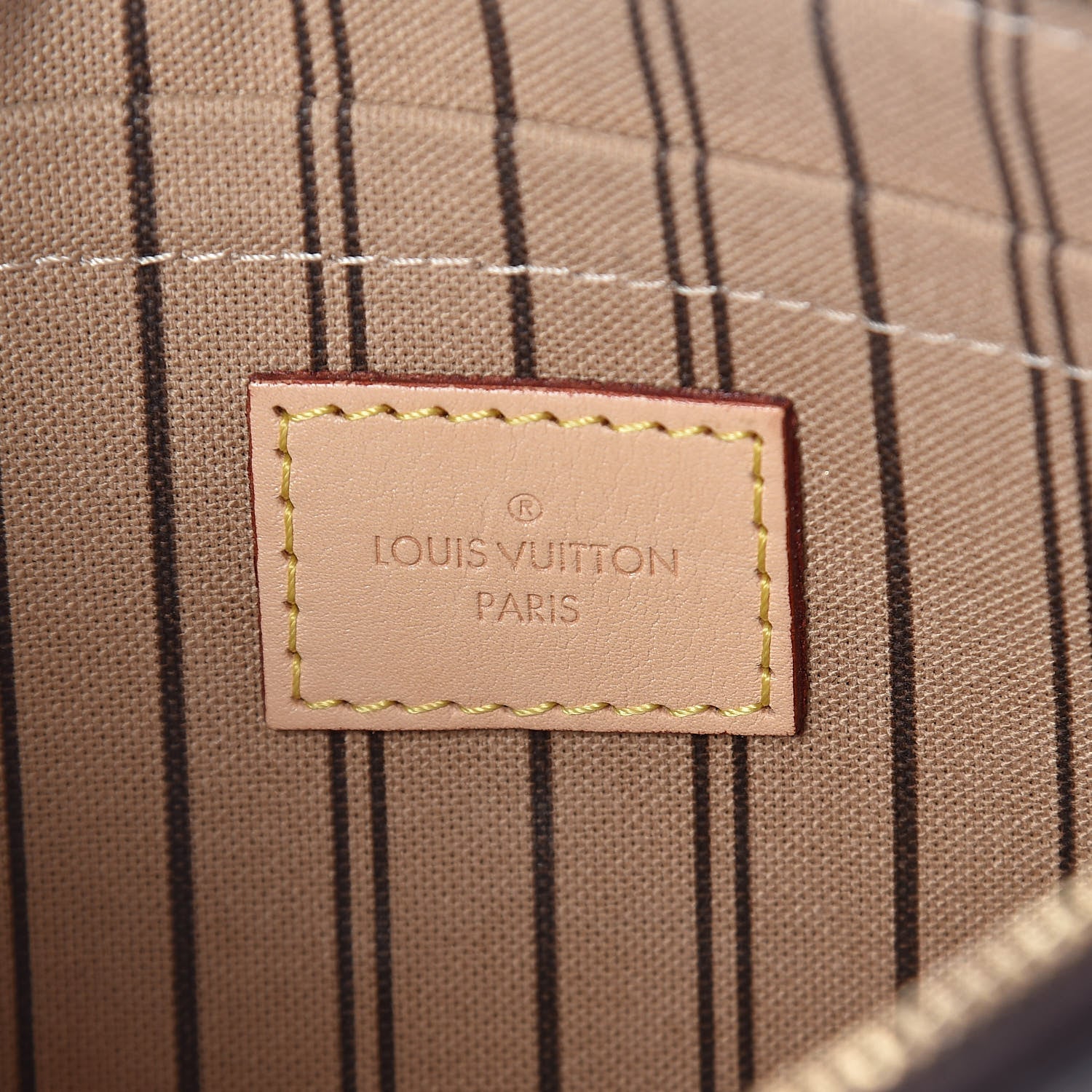 Louis Vuitton Monogram Neverfull MM GM Pochette 6 of 6