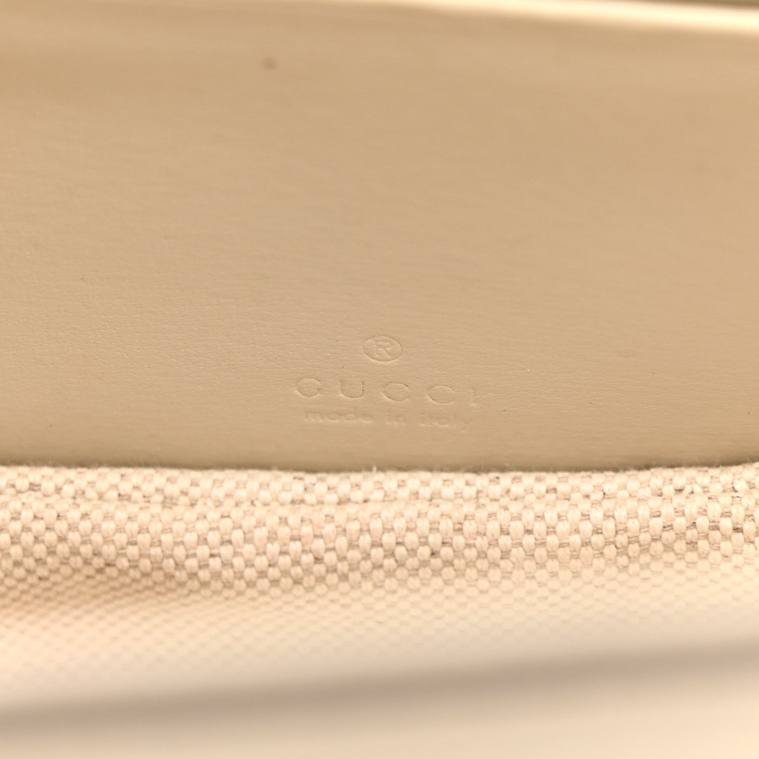 Gucci Boarded Dyana Lux Calfskin Web Mini Bamboo 1947 Top Handle Bag  Mystic White 6 of 13