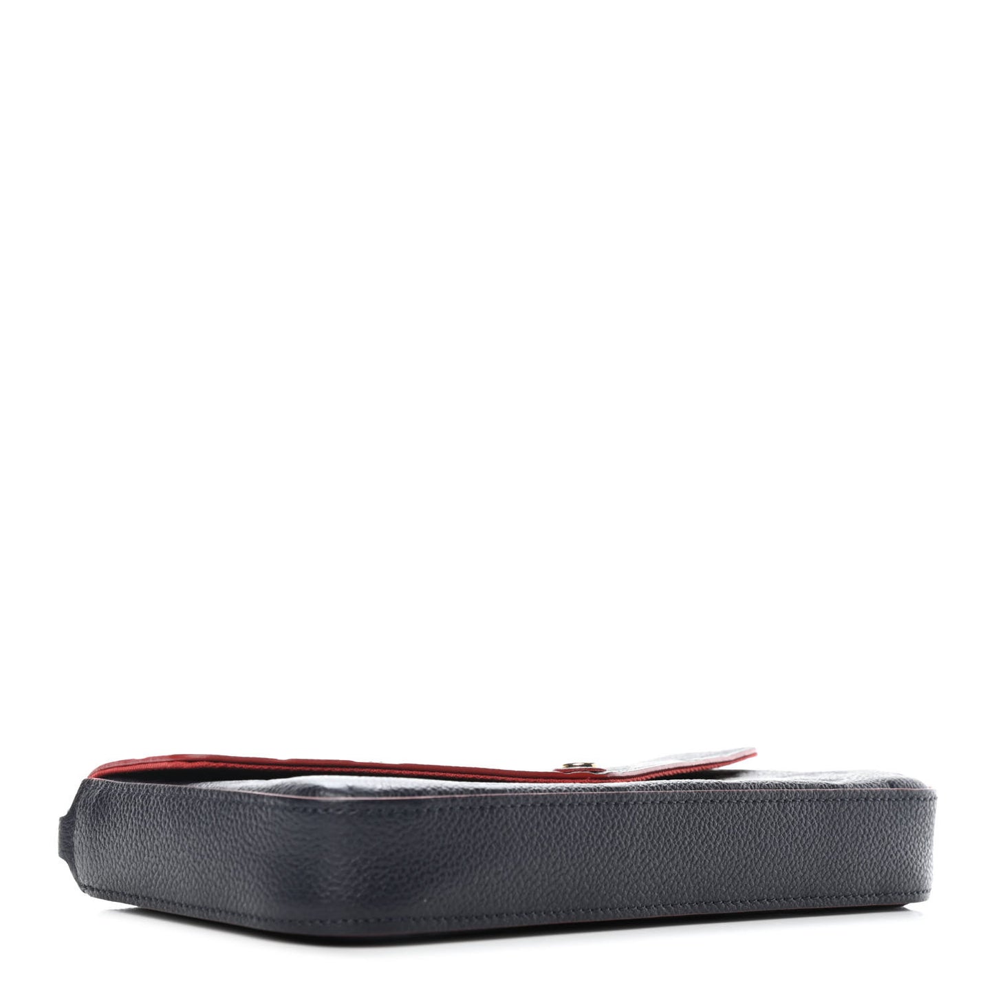 Empreinte Pochette Felicie Chain Wallet Marine Rouge
