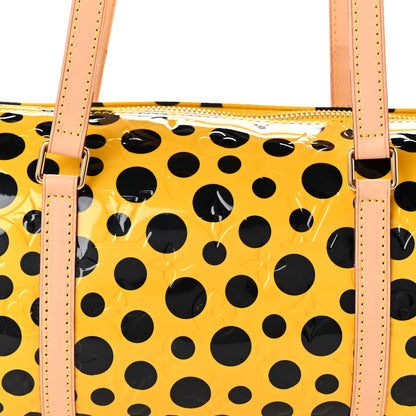 Louis Vuitton Vernis Kusama Infinity Dots Papillon 30 Yellow 8 of 10