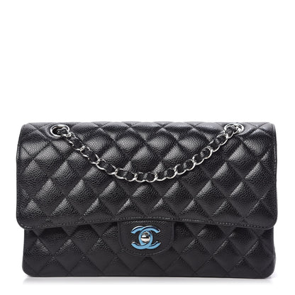 Chanel Caviar Quilted Medium Double Flap Black 1 of 10