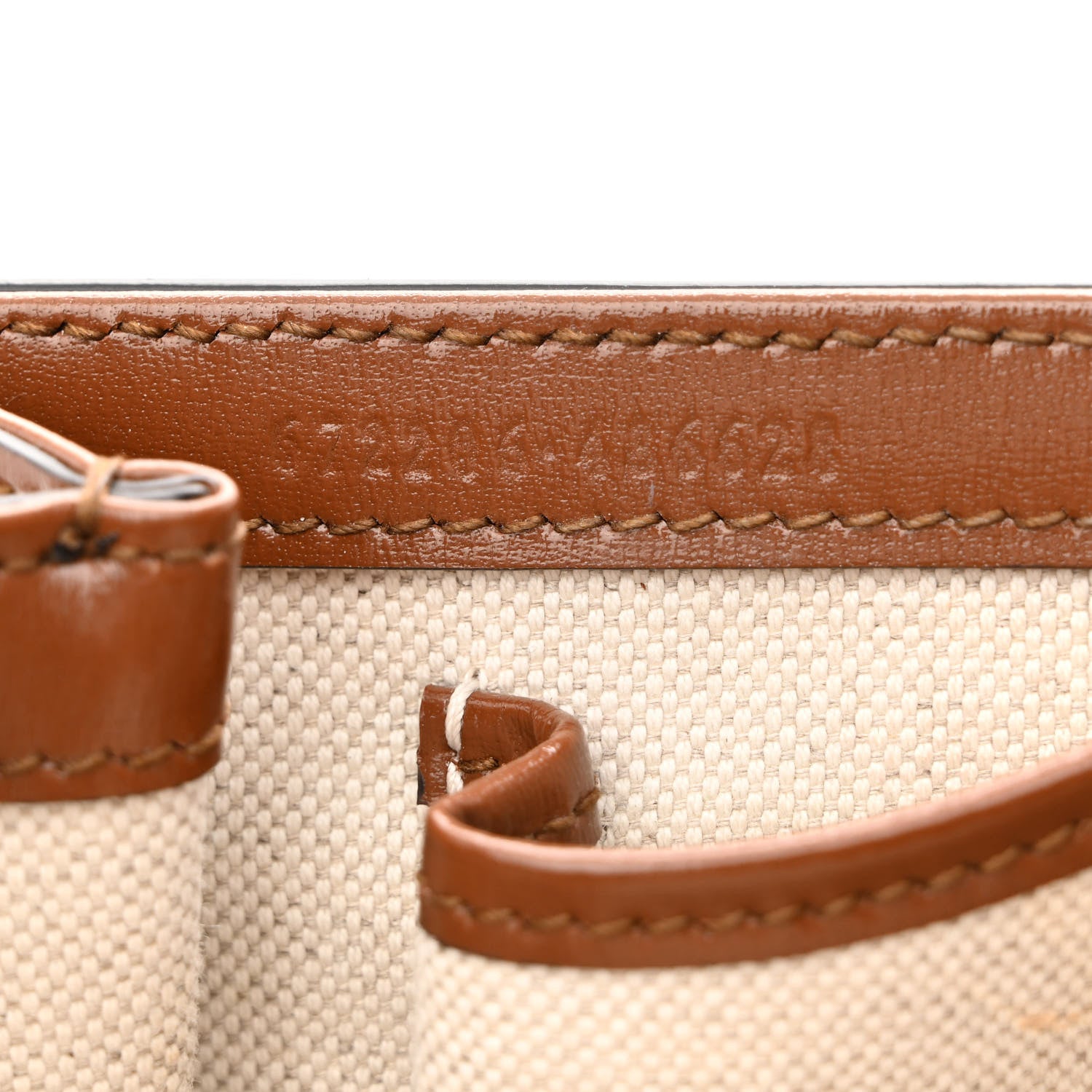 Gucci Boarded Dyana Lux Calfskin Web Medium Bamboo 1947 Top Handle Bag Brown 7 of 11