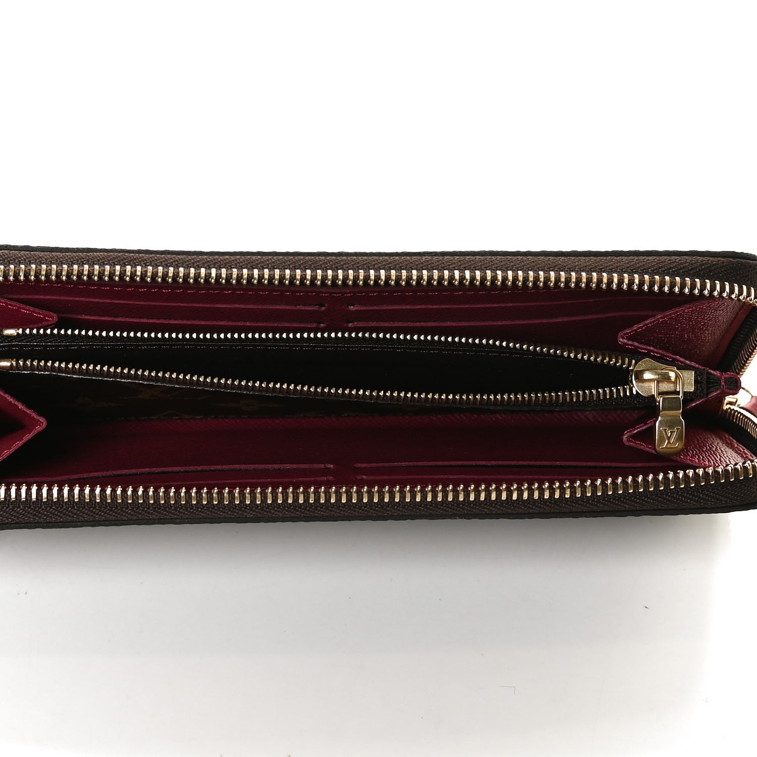 Louis Vuitton Monogram Clemence Wallet Fuchsia 5 of 10