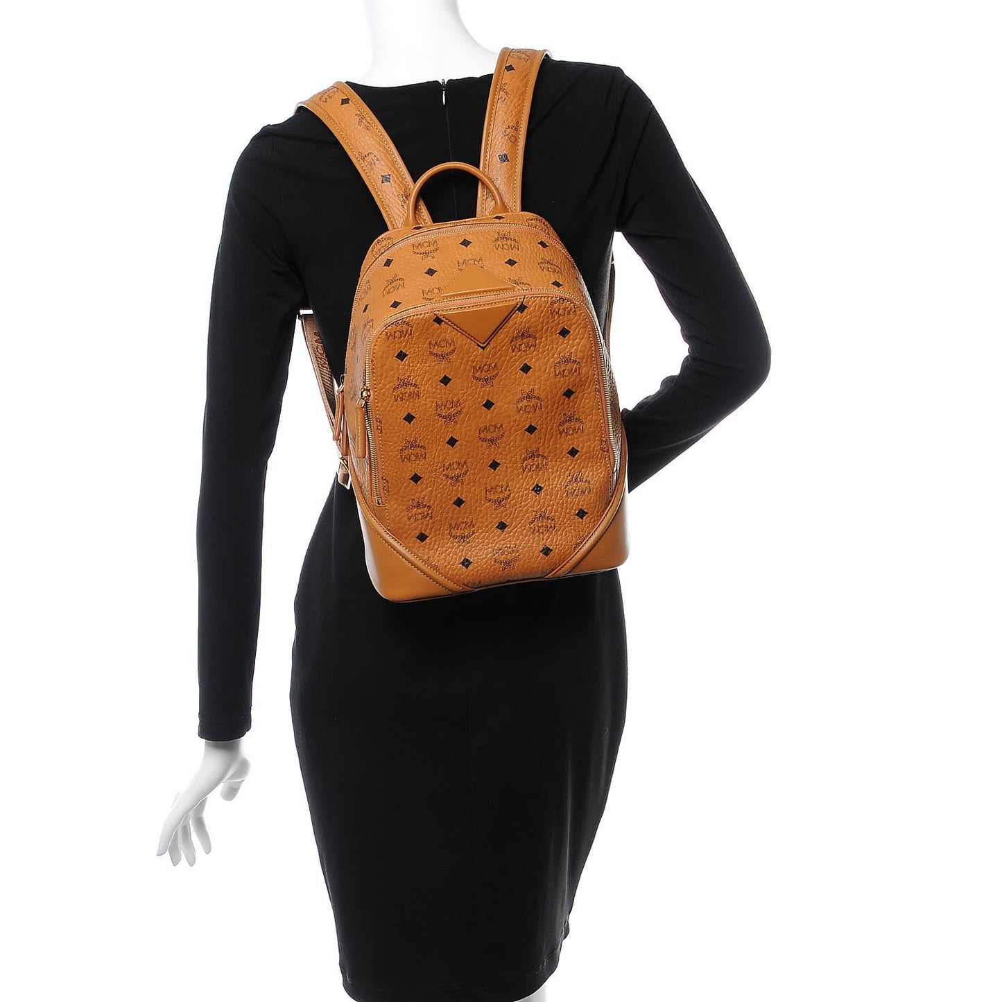 Visetos Small Duke Backpack Cognac