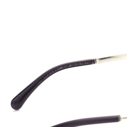 Chanel Acetate Polarized Butterfly Winter Pearl Sunglasses 5339-H-A Purple 5 of 8