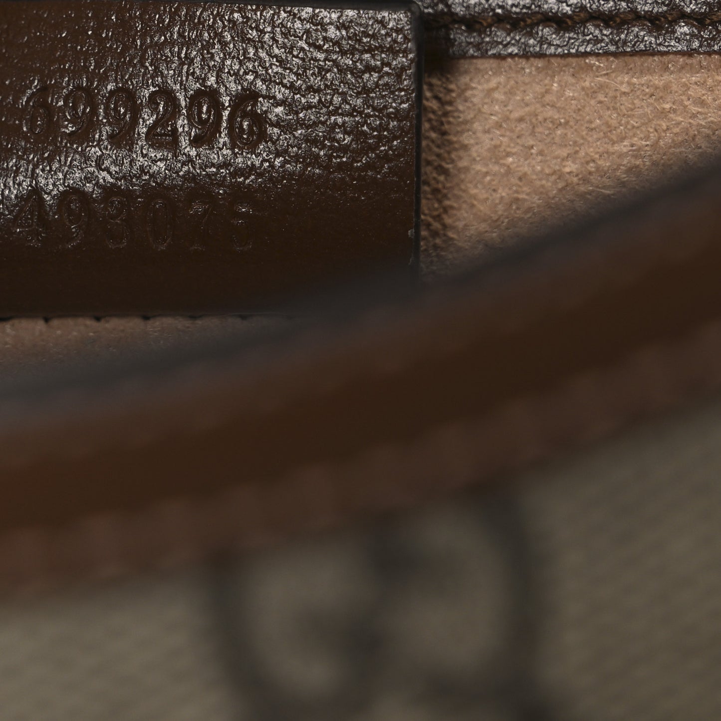 GG Supreme Monogram Mini Horsebit 1955 Shoulder Bag Beige Brown Sugar