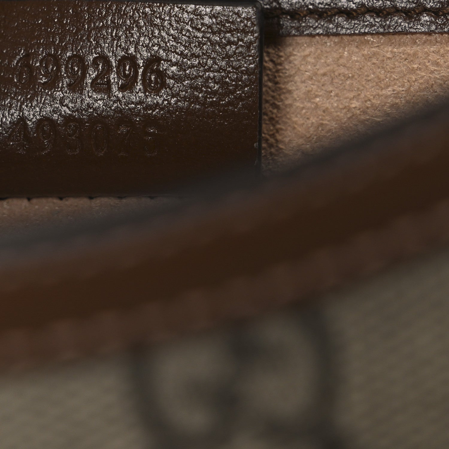 Gucci GG Supreme Monogram Mini Horsebit 1955 Shoulder Bag Beige Brown Sugar 7 of 10