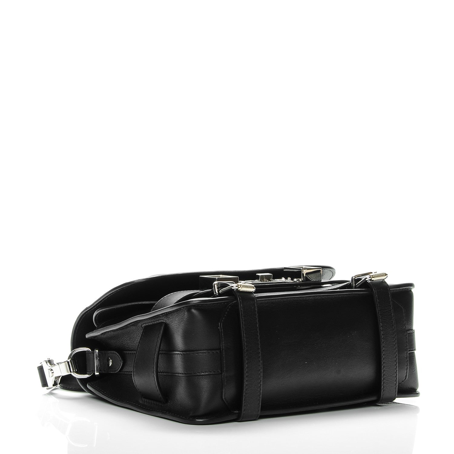 Proenza Schouler Lambskin Quilted PS11 Classic Shoulder Bag Black 4 of 8