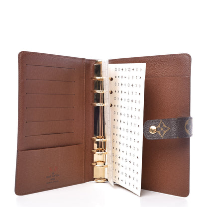 Louis Vuitton Monogram Medium Ring Agenda Cover 5 of 7
