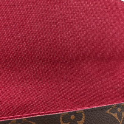 Louis Vuitton Monogram Pochette Felicie Chain Wallet Fuchsia 13 of 13