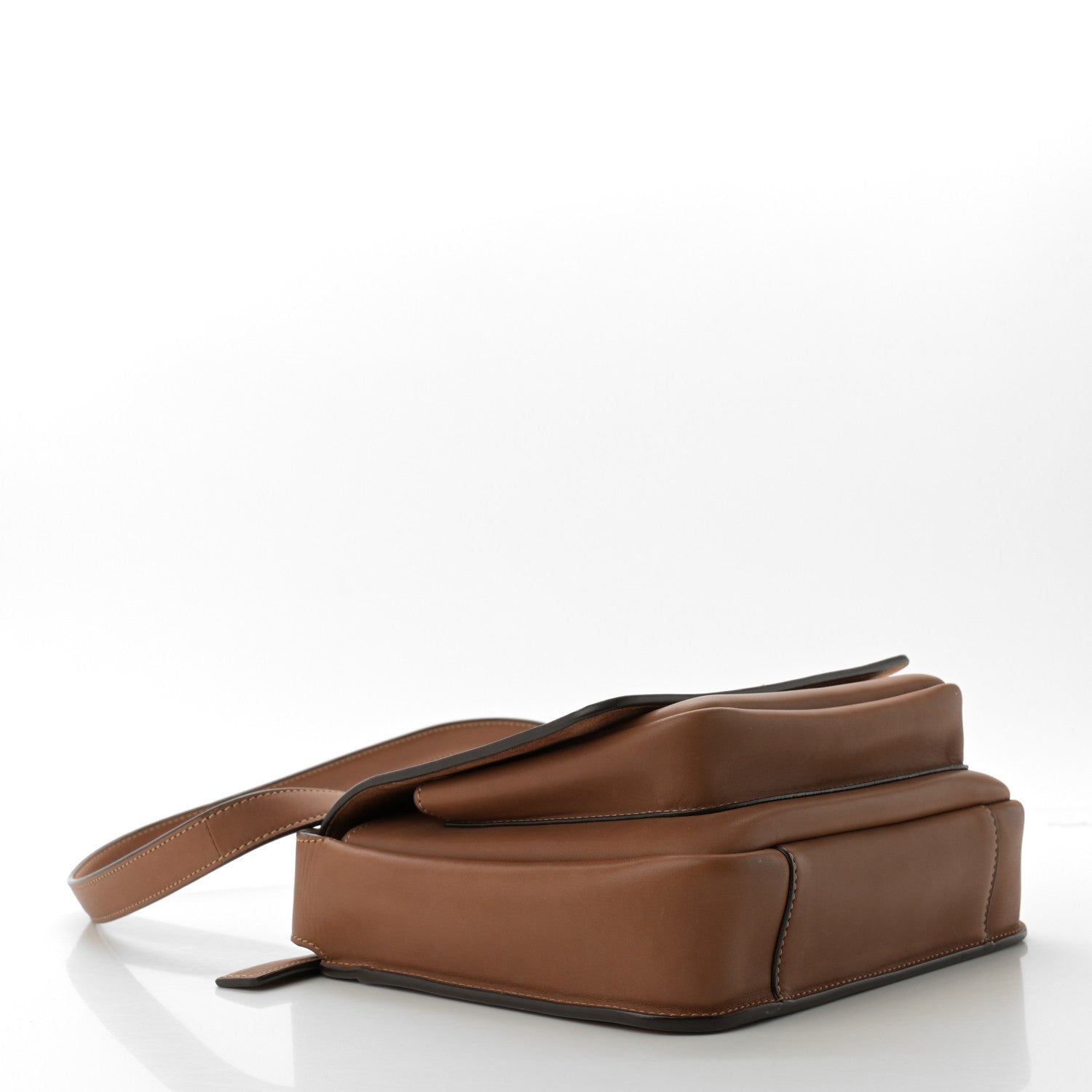Saint Laurent Vegetable Tanned Besace Niki Satchel Brick 4 of 10