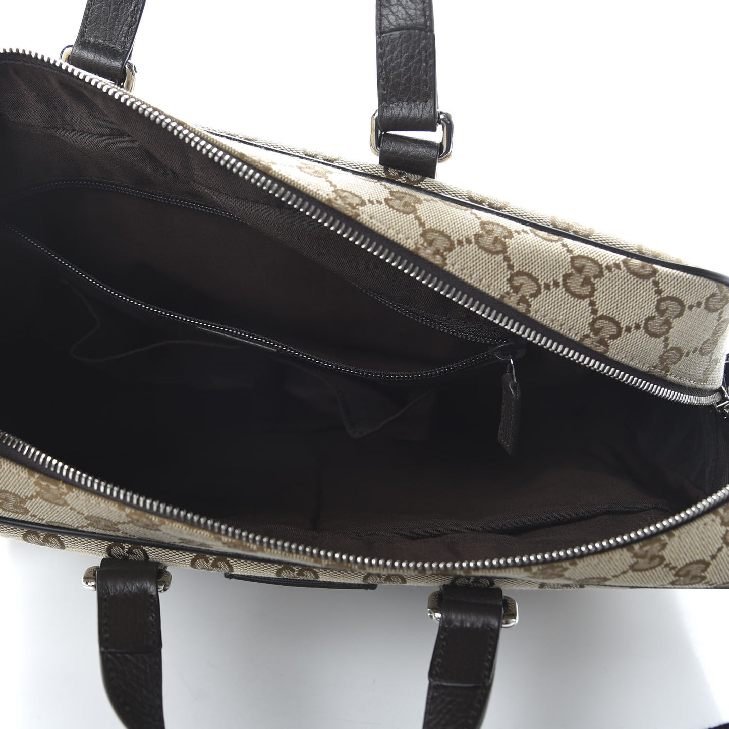 Monogram Briefcase Dark Brown