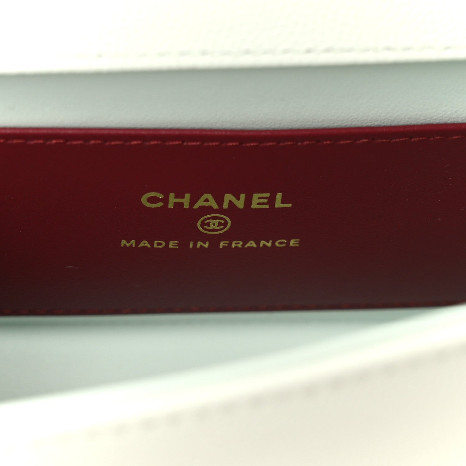 Chanel Shiny Caviar Mini Preppy Coco Shoulder Bag Light Blue 6 of 11