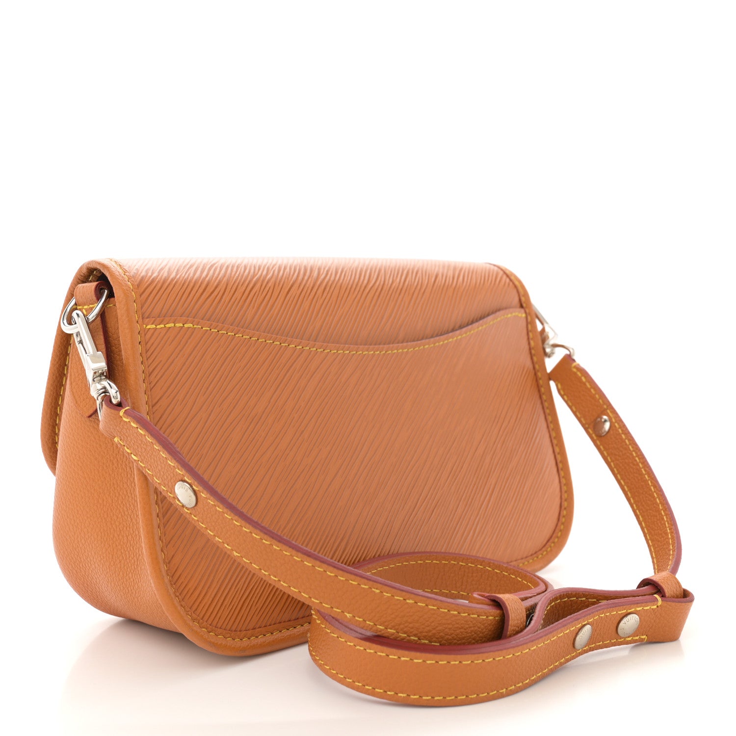 Louis Vuitton Epi Buci Crossbody Gold Honey 3 of 10
