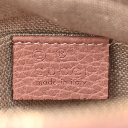 Gucci Monogram Mini Bree Messenger Bag Beige Soft Pink 6 of 15