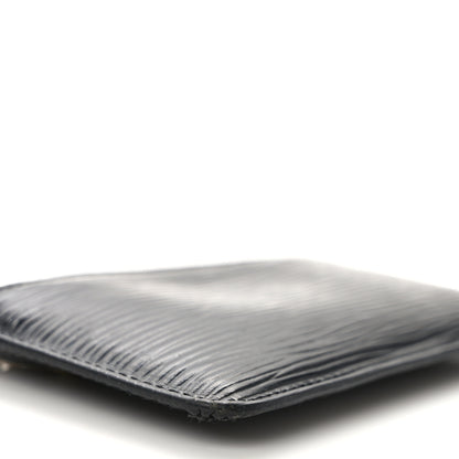 Louis Vuitton Epi Key Pouch Black 7 of 9
