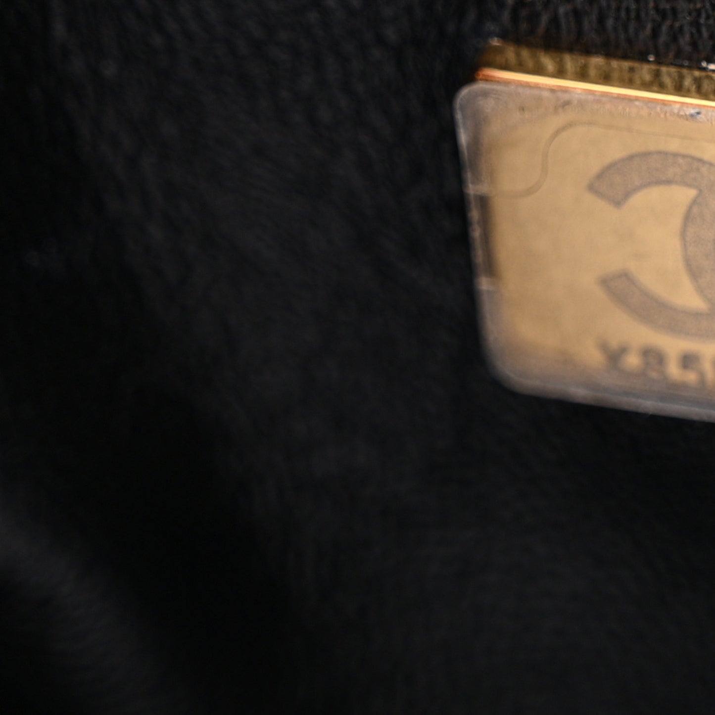 Lambskin Quilted Waist Bag Fanny Pack Black
