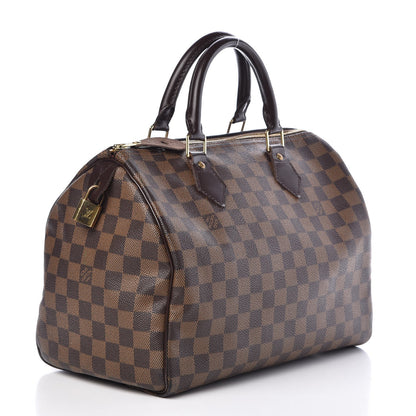 Louis Vuitton Damier Ebene Speedy 30 3 of 7