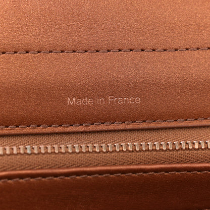Delvaux Metallic Calfskin MM Brillant Satchel Bronze 8 of 13