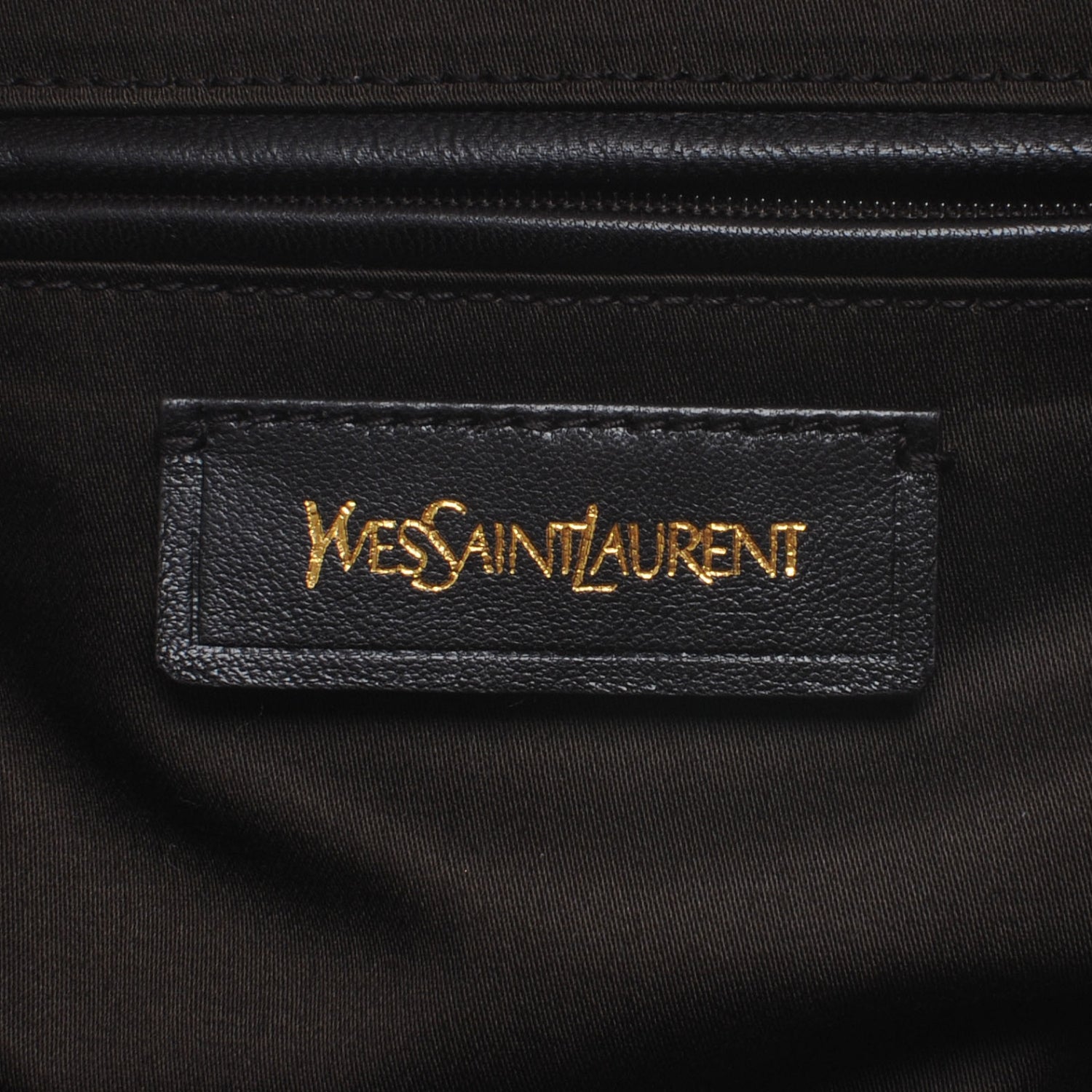Saint Laurent Patent Medium Easy Sac Taupe 6 of 7