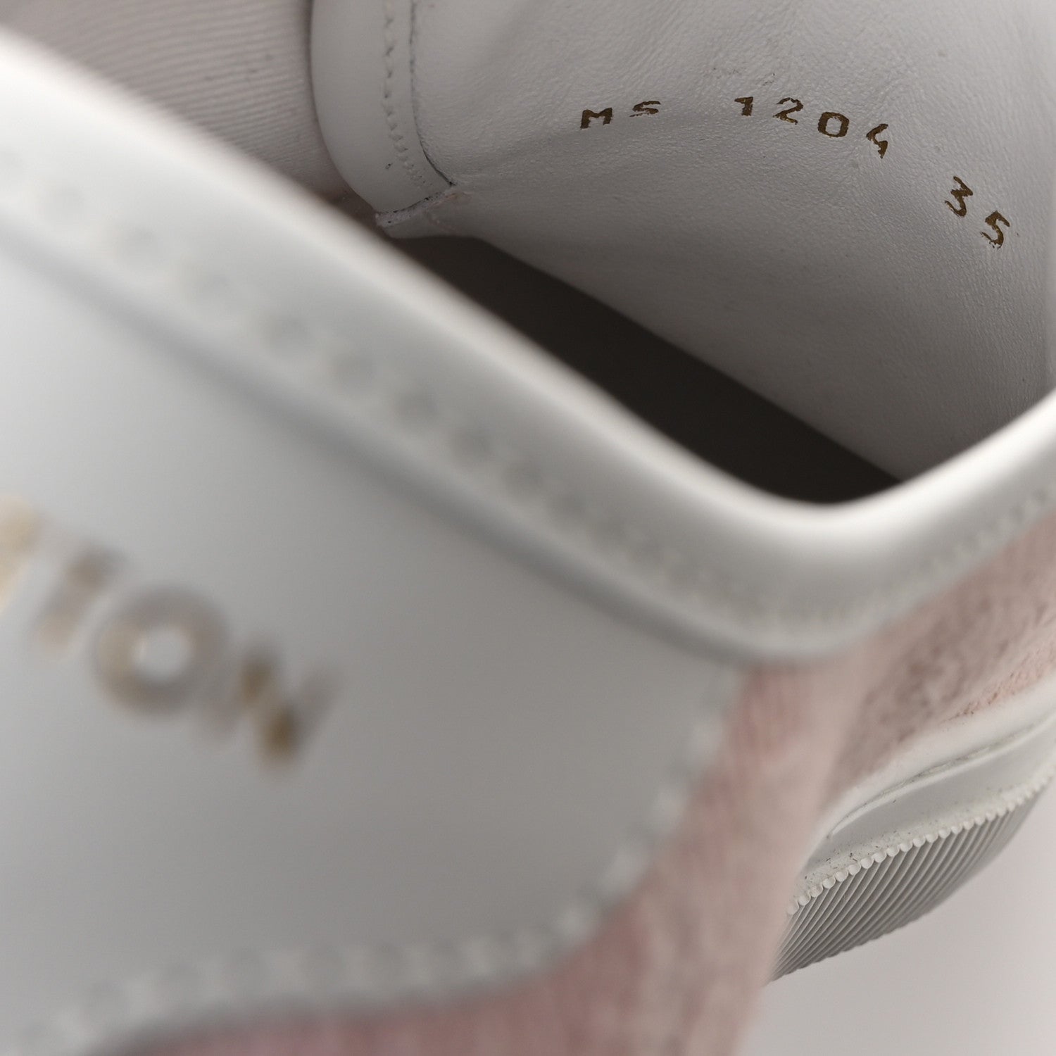 Louis Vuitton Denim Monogram Lagoon Sneakers 35 Pink 7 of 9