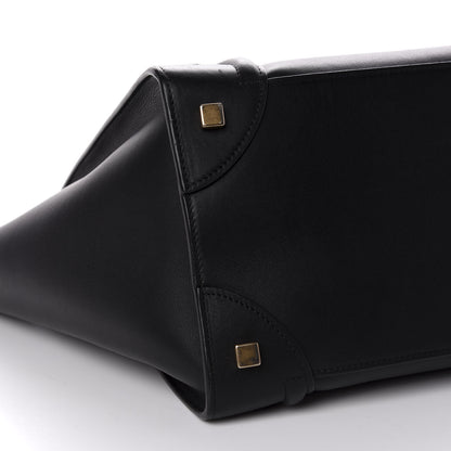 Celine Smooth Calfskin Mini Luggage Black 4 of 9