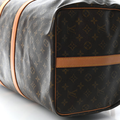 Louis Vuitton Monogram Keepall Bandouliere 60 9 of 11