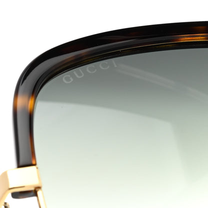 Gucci Aviator Sunglasses GG0478S Havana Black 7 of 7