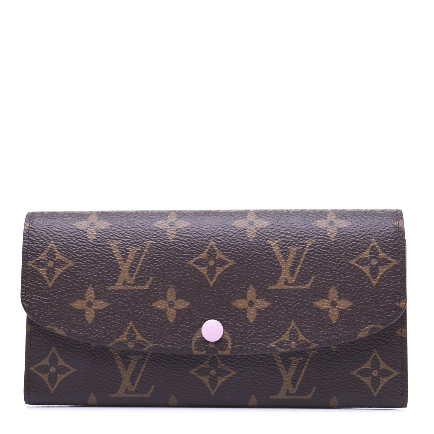 Monogram Emilie Wallet Rose Ballerine