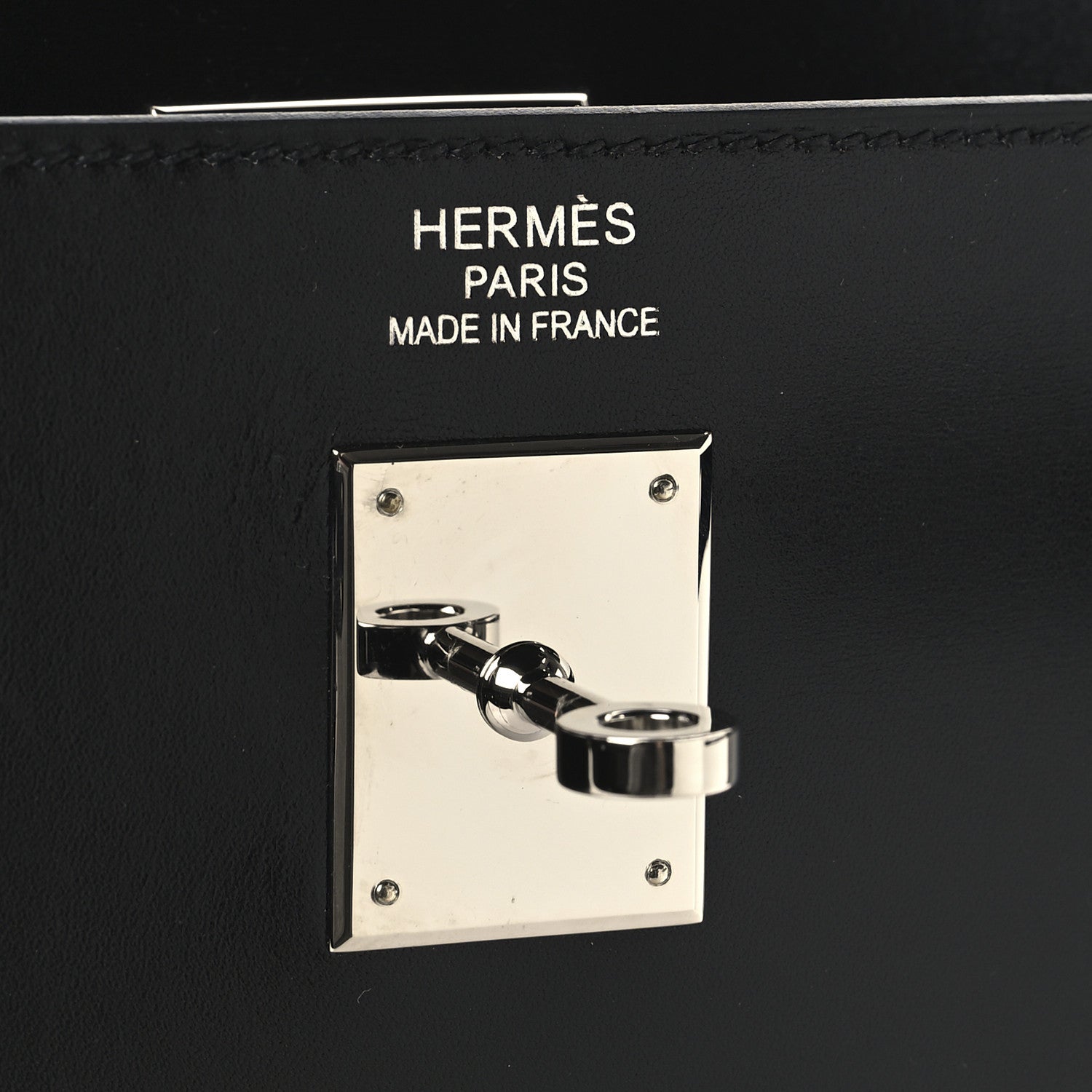 Hermes Box Kelly Sellier 35 Black 6 of 14