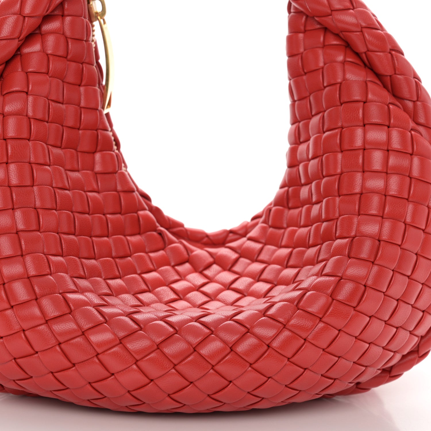 Bottega Veneta Nappa Intrecciato Mini Padded Jodie Red 7 of 9
