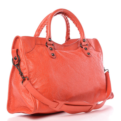 Balenciaga Agneau Classic Hardware City Rose Corail 3 of 13