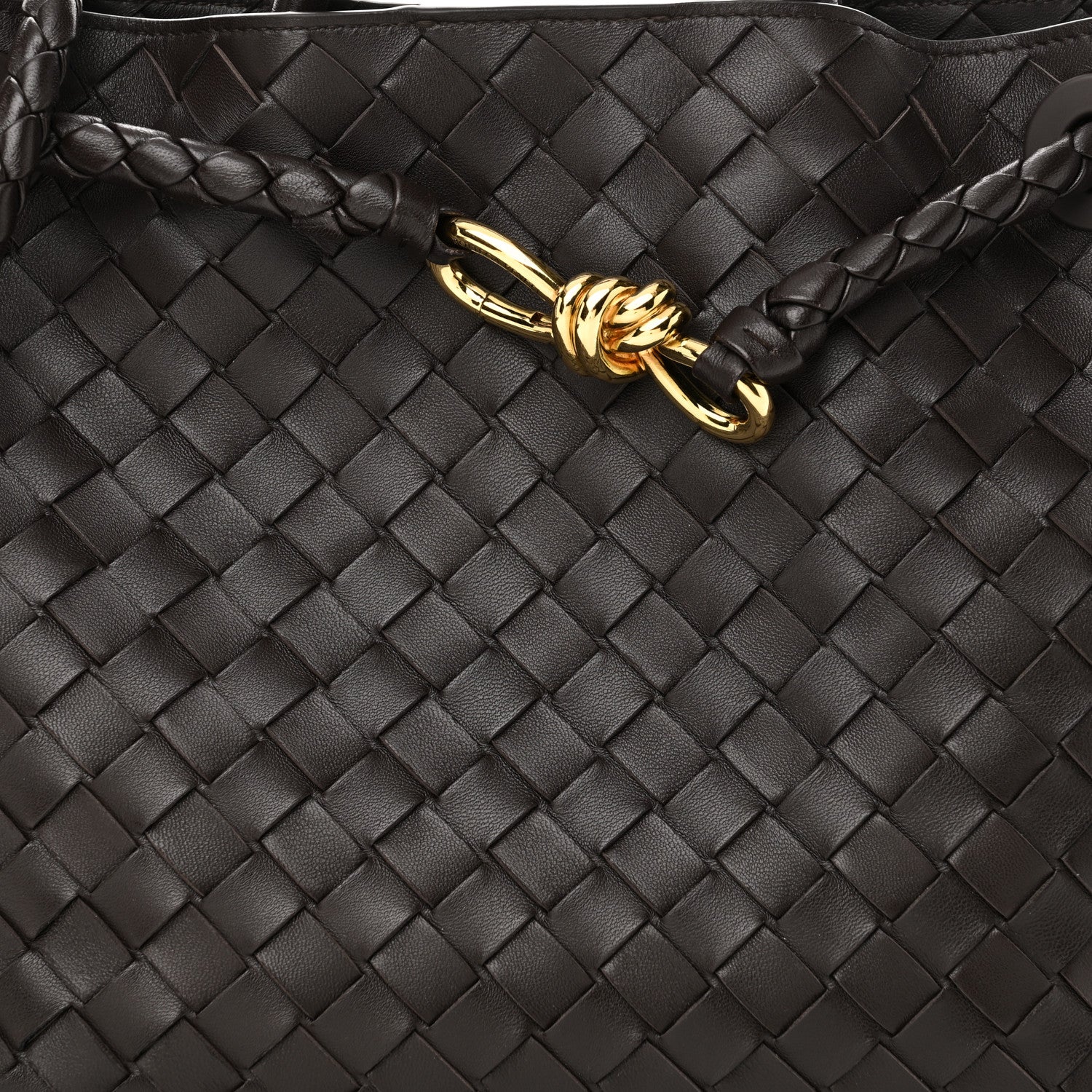 Bottega Veneta Nappa Intrecciato Medium Andiamo Shoulder Bag Fondant 7 of 9