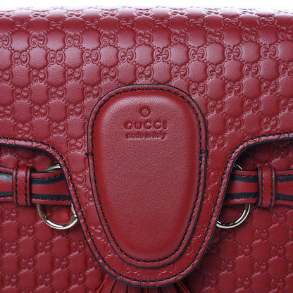 Gucci Microguccissima Medium Emily Chain Shoulder Bag Red 8 of 10