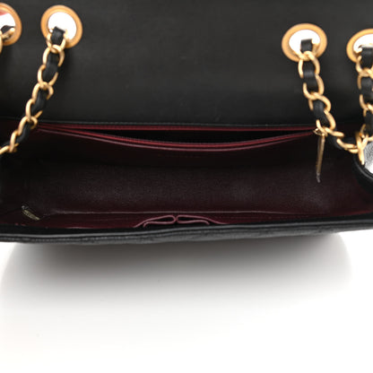 Chanel Caviar Quilted Medium CC Filigree Flap Black 5 of 13