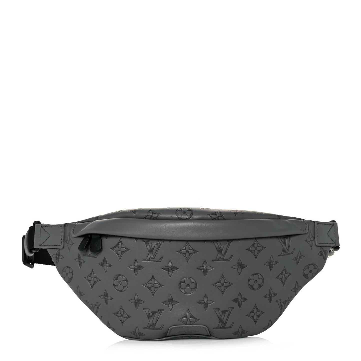 Calfskin Monogram Shadow Discovery Bumbag PM Gray