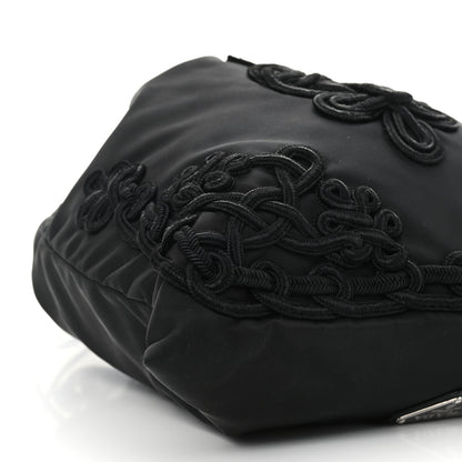 Prada Tessuto Nylon Passama Crossbody Black 9 of 10