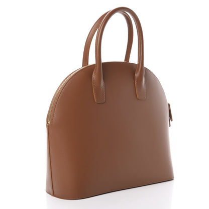 Mansur Gavriel Calfskin Top Handle Rounded Bag Saddle 3 of 11