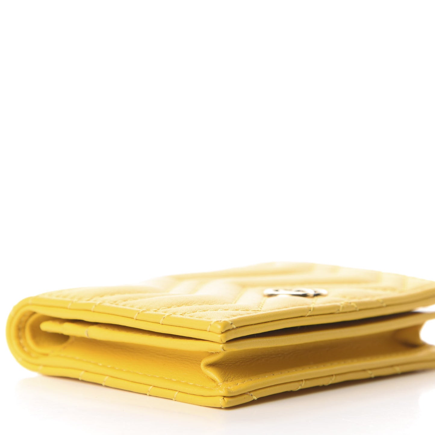 Calfskin Matelasse GG Marmont Card Case Stone Topaz