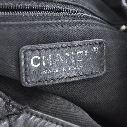 Chanel Lambskin Expandable Stitched Tote Black 8 of 9