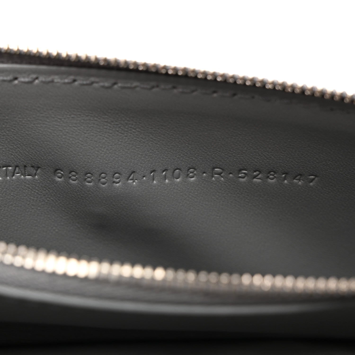 Balenciaga Extra Supple Calfskin Crocodile Embossed Gossip Chain Bag XS Grey 8 of 11