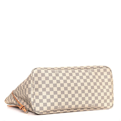 Louis Vuitton Damier Azur Neo Neverfull GM Rose Ballerine 4 of 13