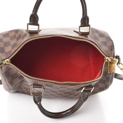 Louis Vuitton Damier Ebene Speedy Bandouliere 30 6 of 11